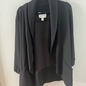 Black Duster / cardigan